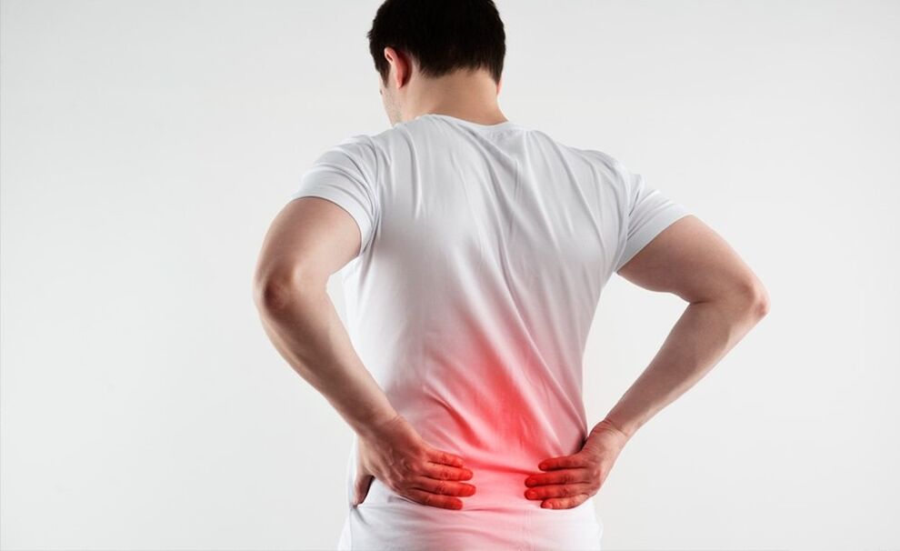 osteochondrosis okozta derékfájás